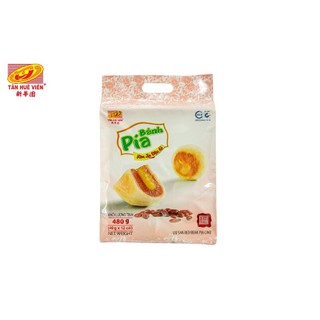 Bánh pía kim sa đậu đỏ - không sầu riêng Tân Huê Viên (480gr)