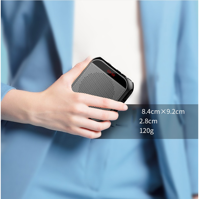 Loa Trợ Giảng Hi Fi S-17 Công Suất Lớn Pin Trâu hỗ trợ đài FM MP3 có dây dành cho giáo viên