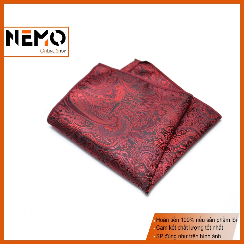 Khăn Cài Túi Áo Vest - Phụ kiện cài áo cao cấp thời trang