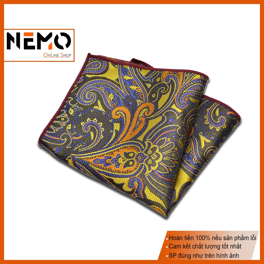 Khăn Cài Túi Áo Vest - Phụ kiện cài áo cao cấp thời trang