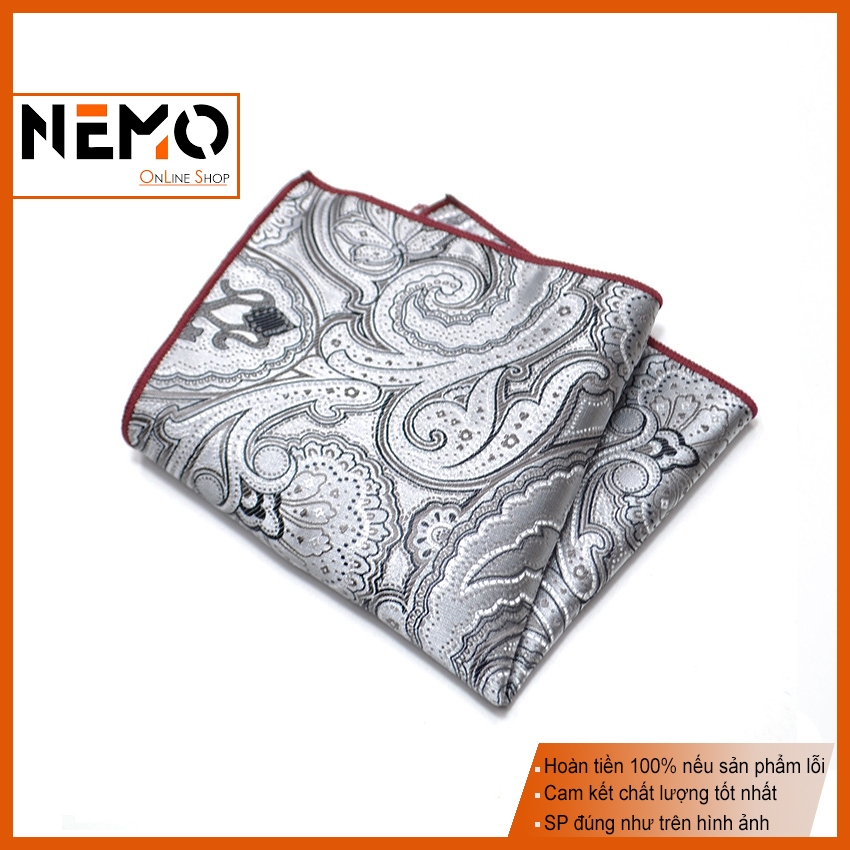 Khăn Cài Túi Áo Vest - Phụ kiện cài áo cao cấp thời trang