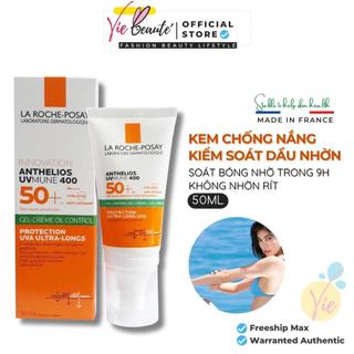 [Mã COSBAUH3 giảm 8% đơn 300K] Kem chống nắng La Roche Posay Anthelios AVMUNE 400 Gel Cream SPF 50+ cho da dầu 50mL