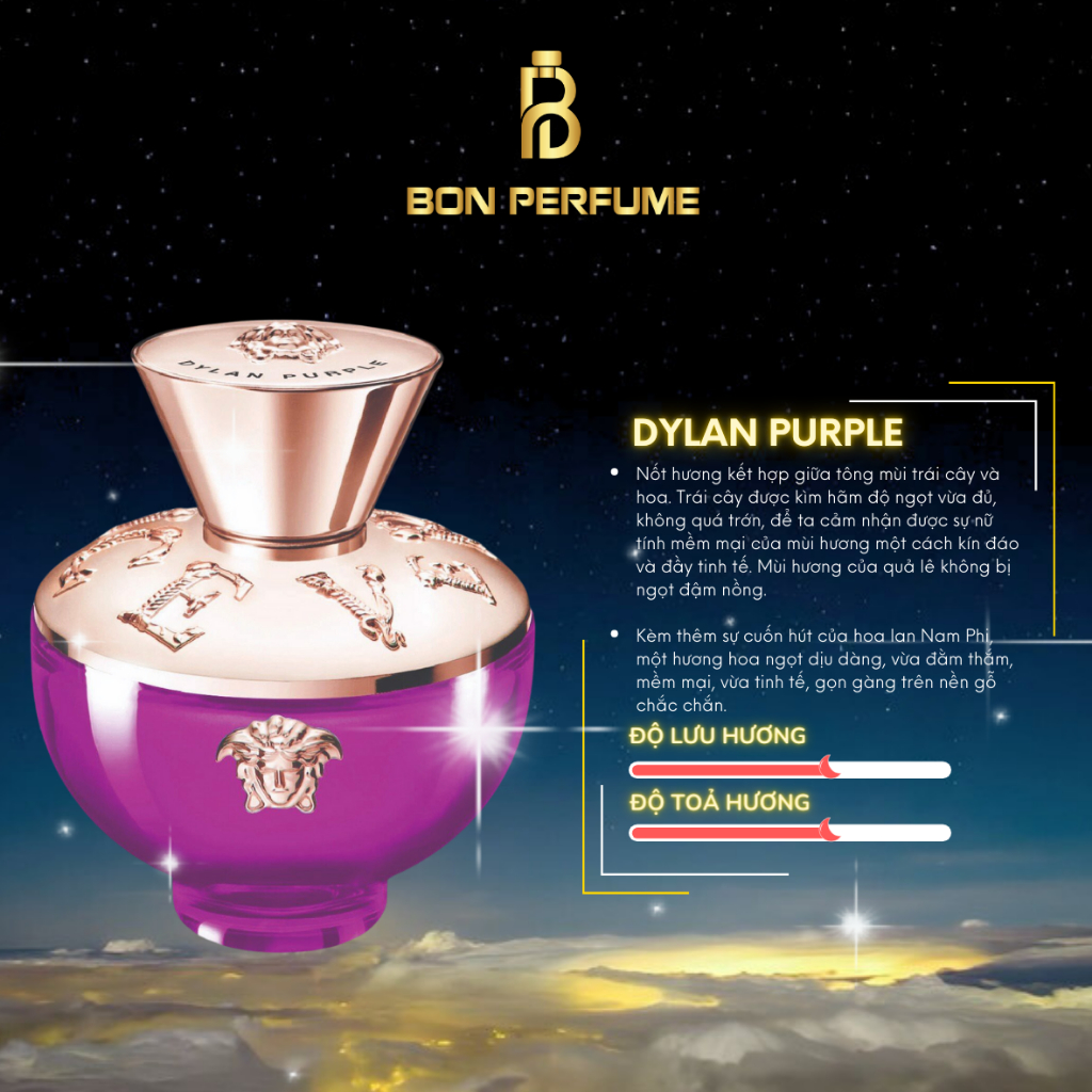 Nước hoa nữ Versace Dylan Purple EDP 10ml | Bon Perfume