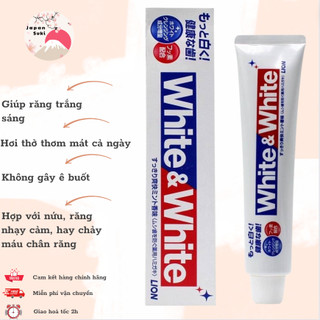 Kem đánh răng Nhật bản White White làm trắng răng thơm miệng 150gr