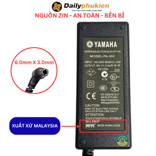 Adapter nguồn đàn organ Yamaha 16V 12V xịn, Bộ đổi nguồn đàn yamaha