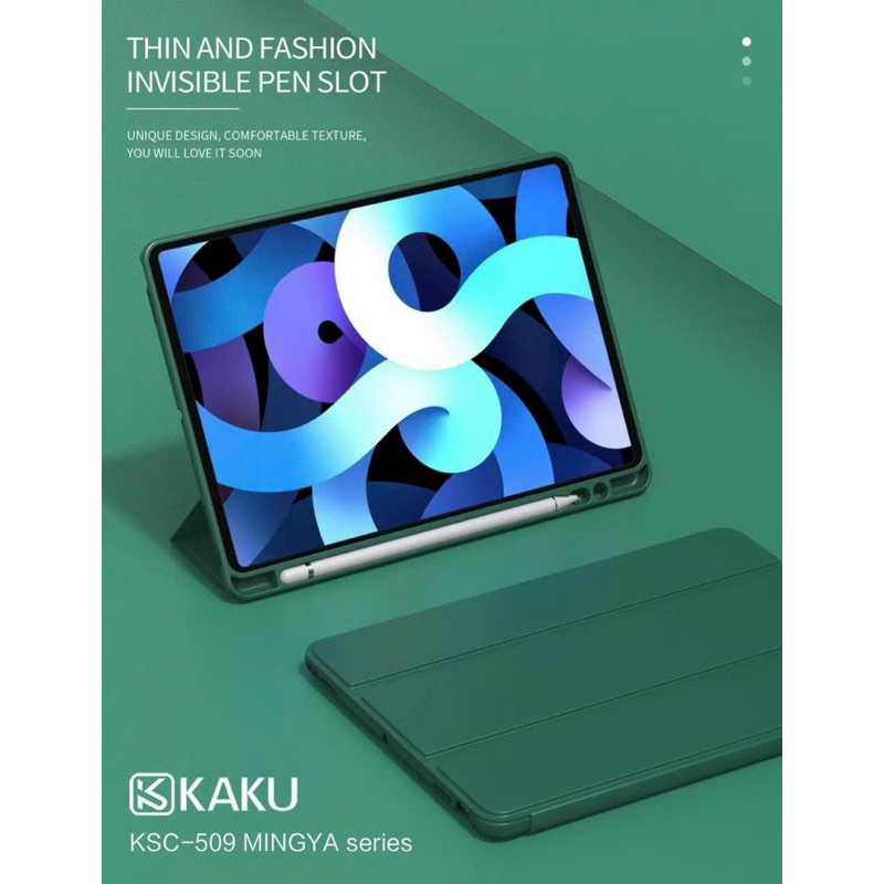 Bao da iPad có khay bút cho iPad 11Pro Air4 10.9inch l/ 10.9 Air 5 M1/ cao cấp chính hãng