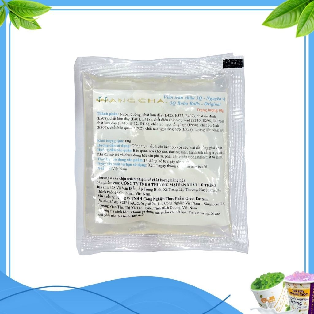 Thạch trân châu 3Q 60gram