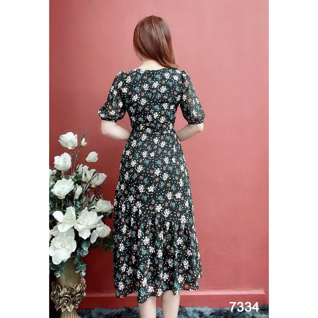 Đầm EMY EM7334 Maxi Cổ