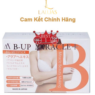 Viên uống nở ngực, mông B-Up Miracle + 60 viên Nhật Bản
