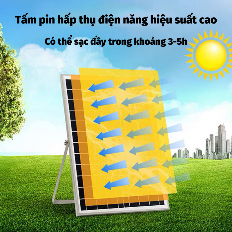 Đèn Led Năng Lượng Mặt Trời Kawasabi Siêu Sáng Chống Nước Đèn TOKI