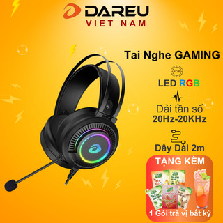 Tai nghe gaming DAREU EH416 RGB giả lập 7.1 cắm cổng USB