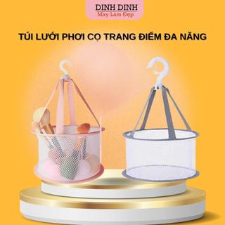 Túi Lưới Phơi Cọ Trang Điểm, Giỏ Phơi Khô Cọ Mút Đa Năng