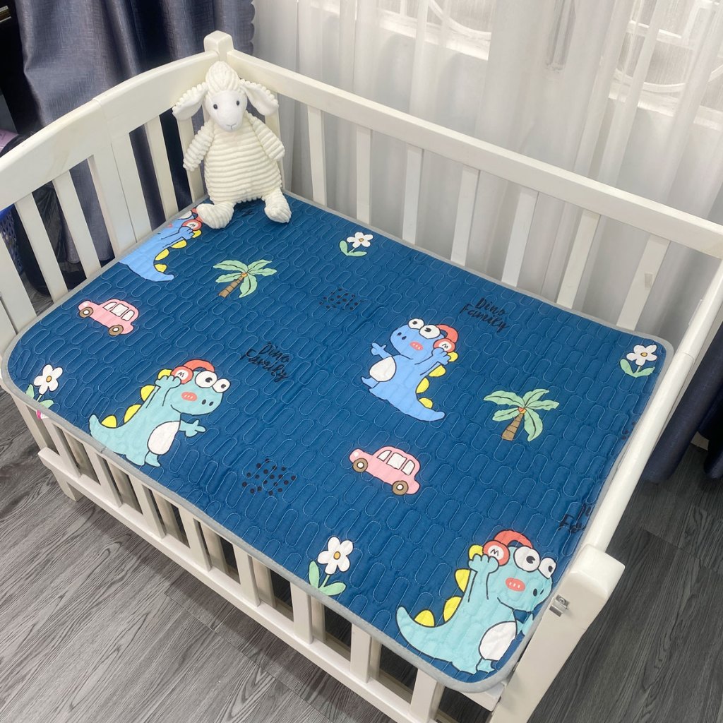 Miếng Lót Chống Thấm Cho Bé Cao Cấp Lớp Chần Bông An Toàn Không Kích Ứng Da BAFABY 231