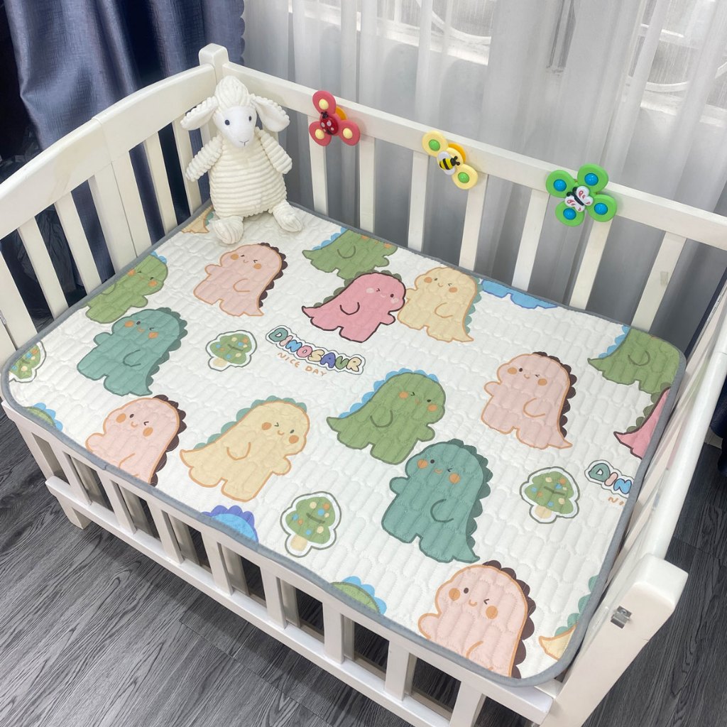 Miếng Lót Chống Thấm Cho Bé Cao Cấp Lớp Chần Bông An Toàn Không Kích Ứng Da BAFABY 231