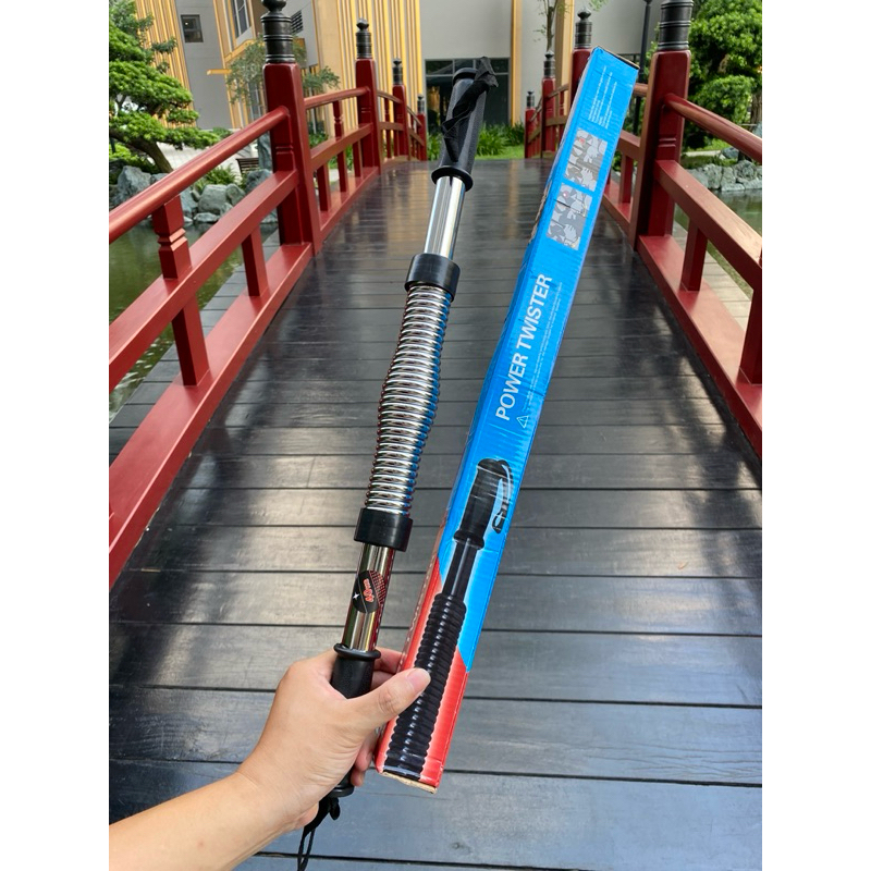 Gậy Lò Xo Titan Bạc Cao Cấp 30KG Và 40KG