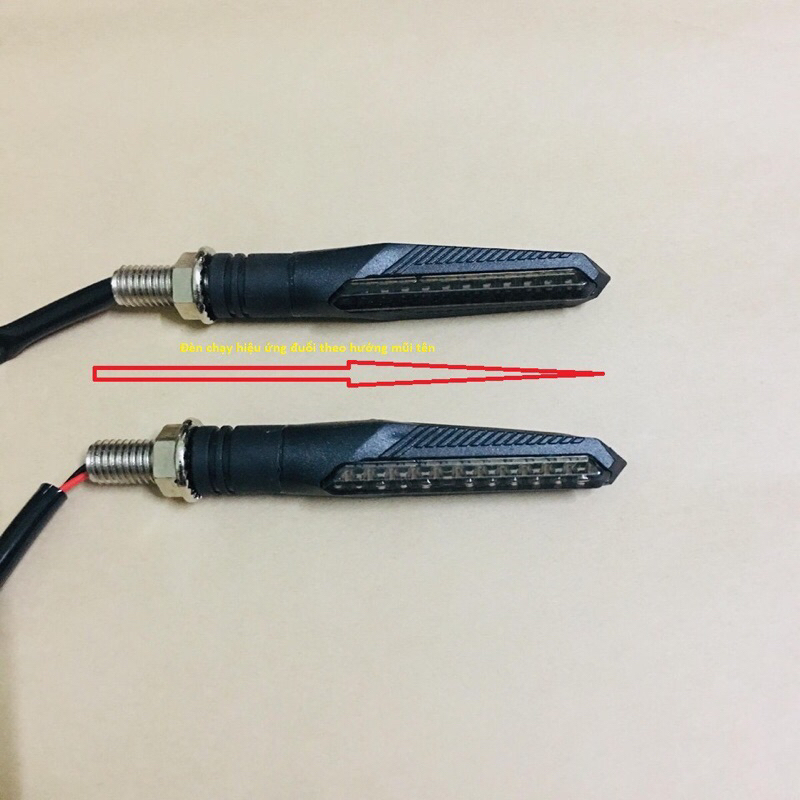 Xi nhan led hiệu ứng đuổi theo mũi tên