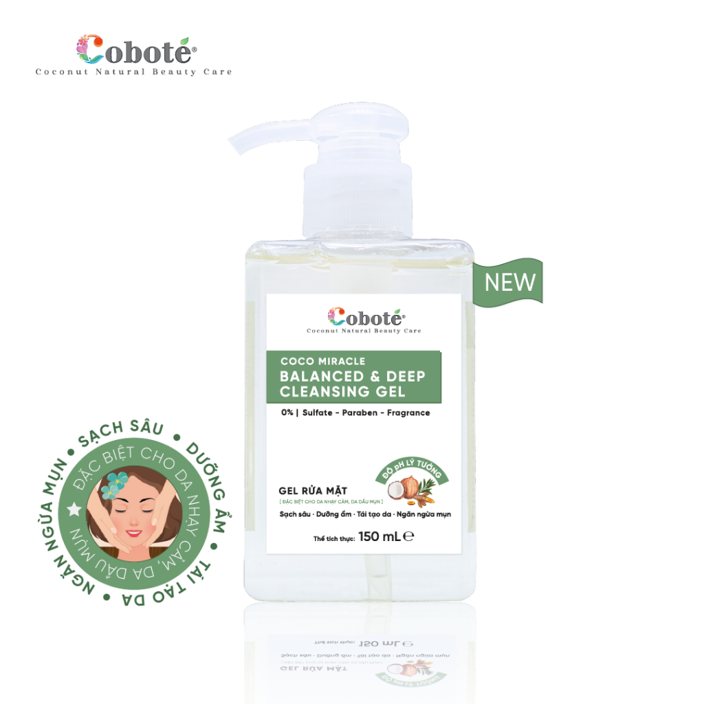 Combo Gel rửa mặt & tẩy tế bào chết da mặt
