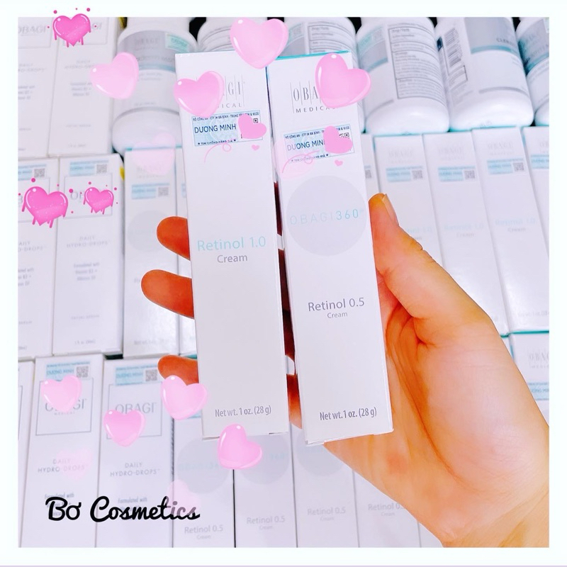 Kem dưỡng da o-ba-gi  Retinol 0.5 1.0 Bha Serum Hydro