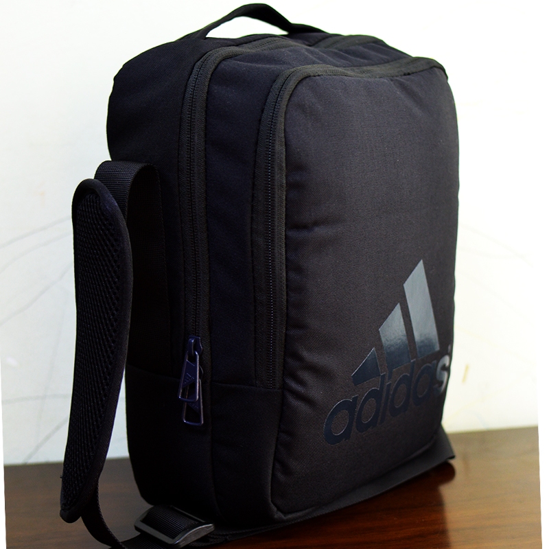 ADIDAS ICON SAMPLE CROSSBODY BAG 3 sọc xanh đen