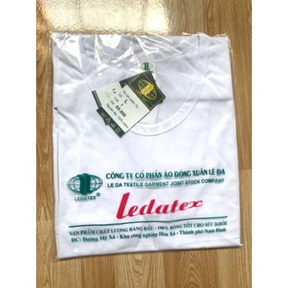 1 chiếc áo lót nam có tay hoặc ba lỗ 100% Cotton LEDATEX