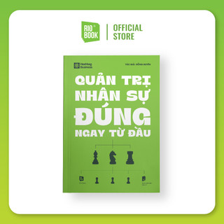 Sách - Quản trị nhân sự đúng ngay từ đầu