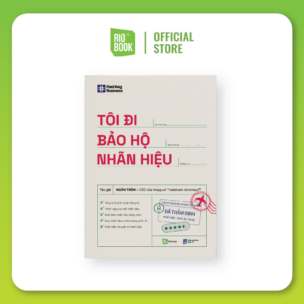 Sách - Tôi đi bảo hộ nhãn hiệu