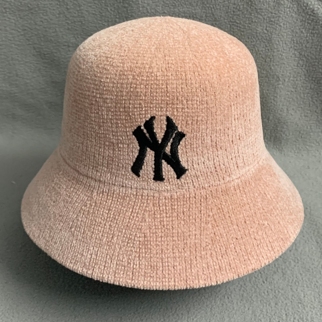 Mũ bucket, mũ nhung tai bèo thêu nhiều màu thời trang cho nữ