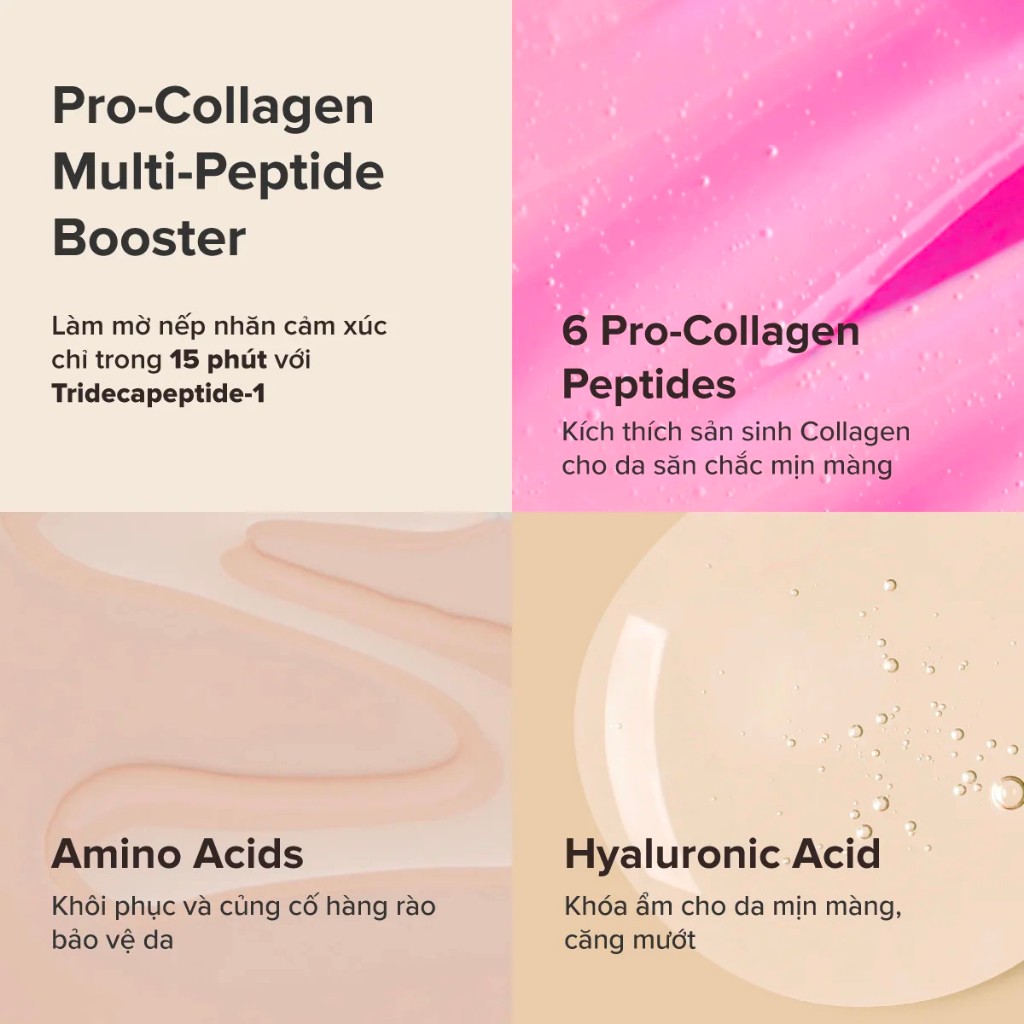 Tinh Chất Làm Căng Mịn & Săn Chắc Làn Da Pro-Collagen Multi-Peptide Booster 30ml
