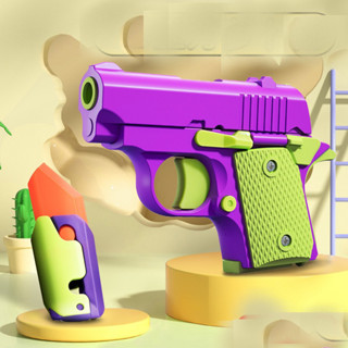  Súng Cà Rốt M1911 In 3D Đồ Chơi Vô Tri Giải Tỏa Stress DIN SHOP 