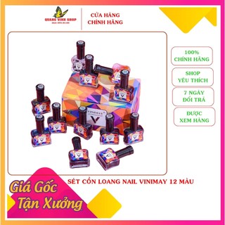 Sét cồn loang vinimay 12 màu