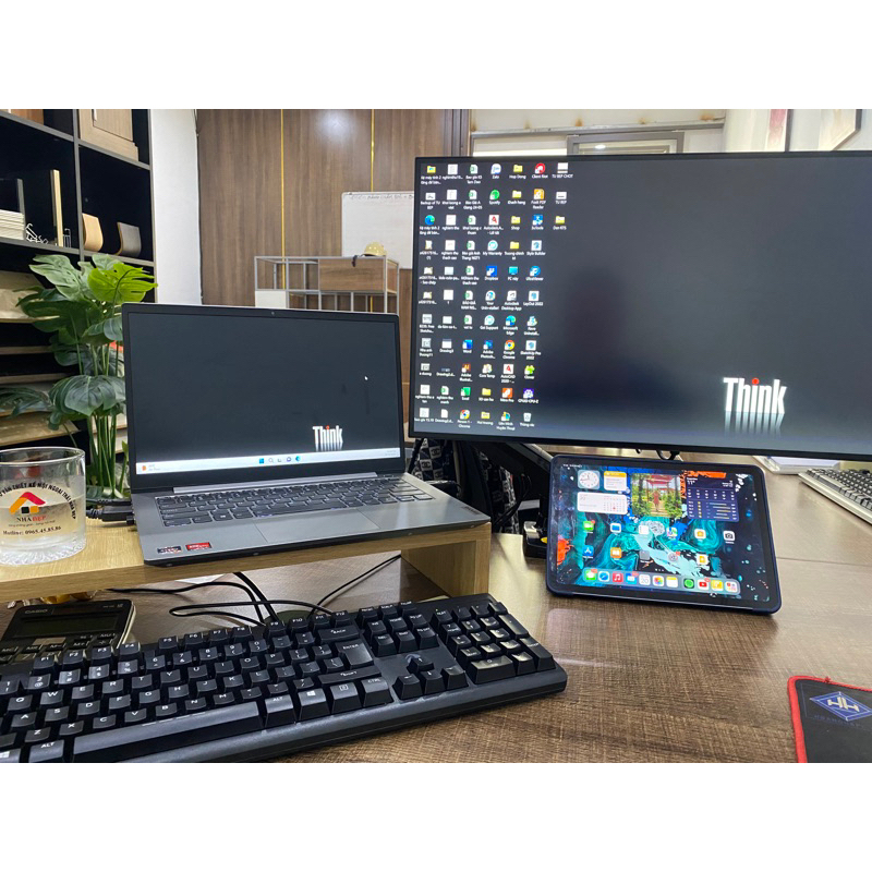 Kệ Để Màn Hình Máy Tính, Để Sách và Đồ Văn Phòng Trên Bàn Làm Việc.