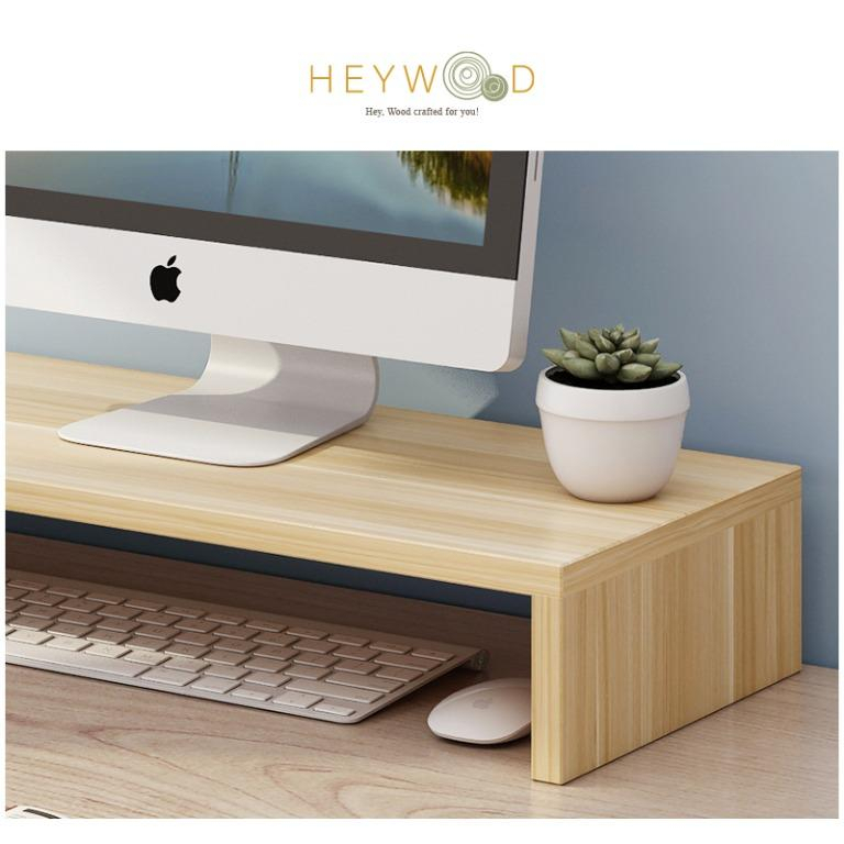 Kệ Để Màn Hình Máy Tính, Để Sách và Đồ Văn Phòng Trên Bàn Làm Việc.