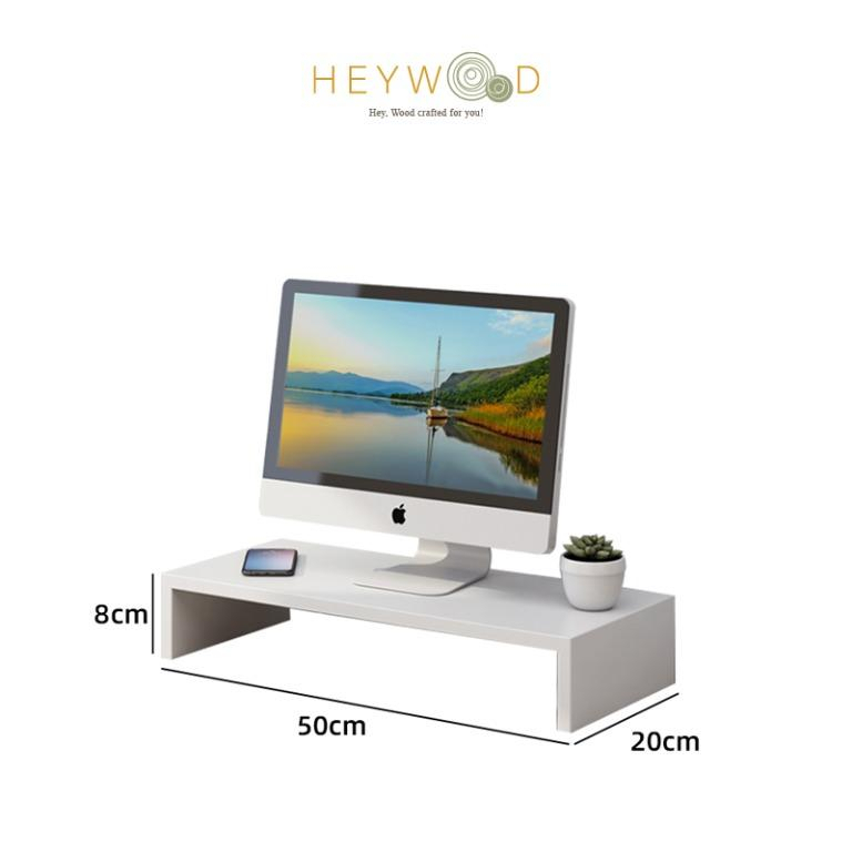 Kệ Để Màn Hình Máy Tính, Để Sách và Đồ Văn Phòng Trên Bàn Làm Việc.