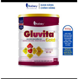 Chính Hãng] [Date07/2027](có tích điểm đổi thưởng )Sữa Gluvita 900g dành cho người bị tiểu đường  (date 7/25)