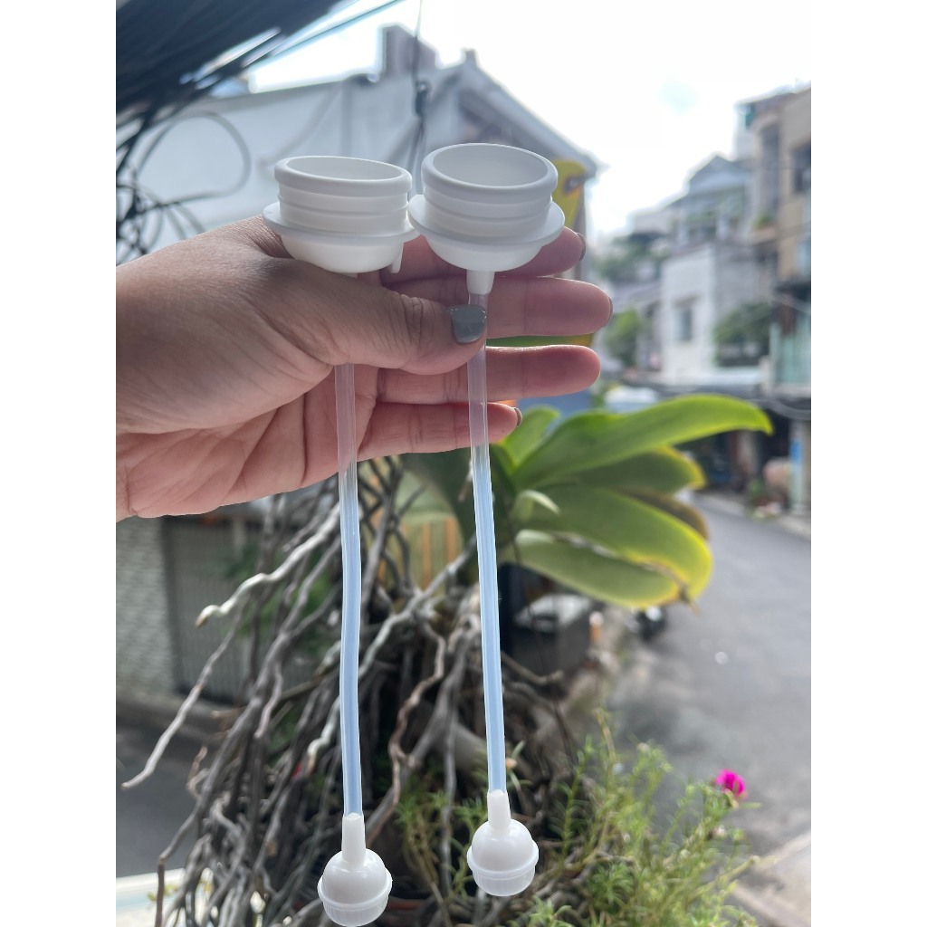 Van chống sặc bình Pi cổ rộng