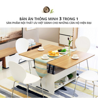 Bàn gỗ nâng hạ thông minh đa chức năng - GP283