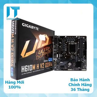 Bo Mạch Chủ Mainboard Gigabyte H610M H V2 (Socket 1700, HDMI+VGA DDR4 M2) - Chính Hãng Viễn Sơn