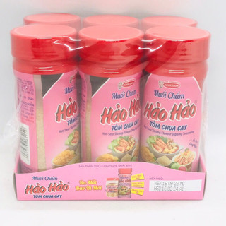 (BAO BÌ MỚI) MUỐI CHẤM HẢO HẢO TÔM CHUA CAY CHÍNH HÃNG HŨ 120G
