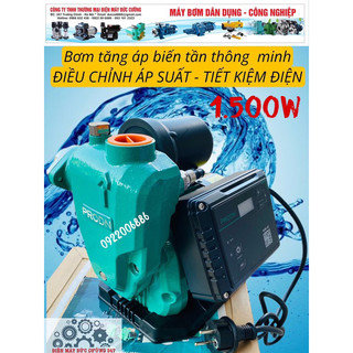 Bơm tăng áp biến tần thông minh 1wzb 0.3kw - 1.5kw - bh 24 tháng