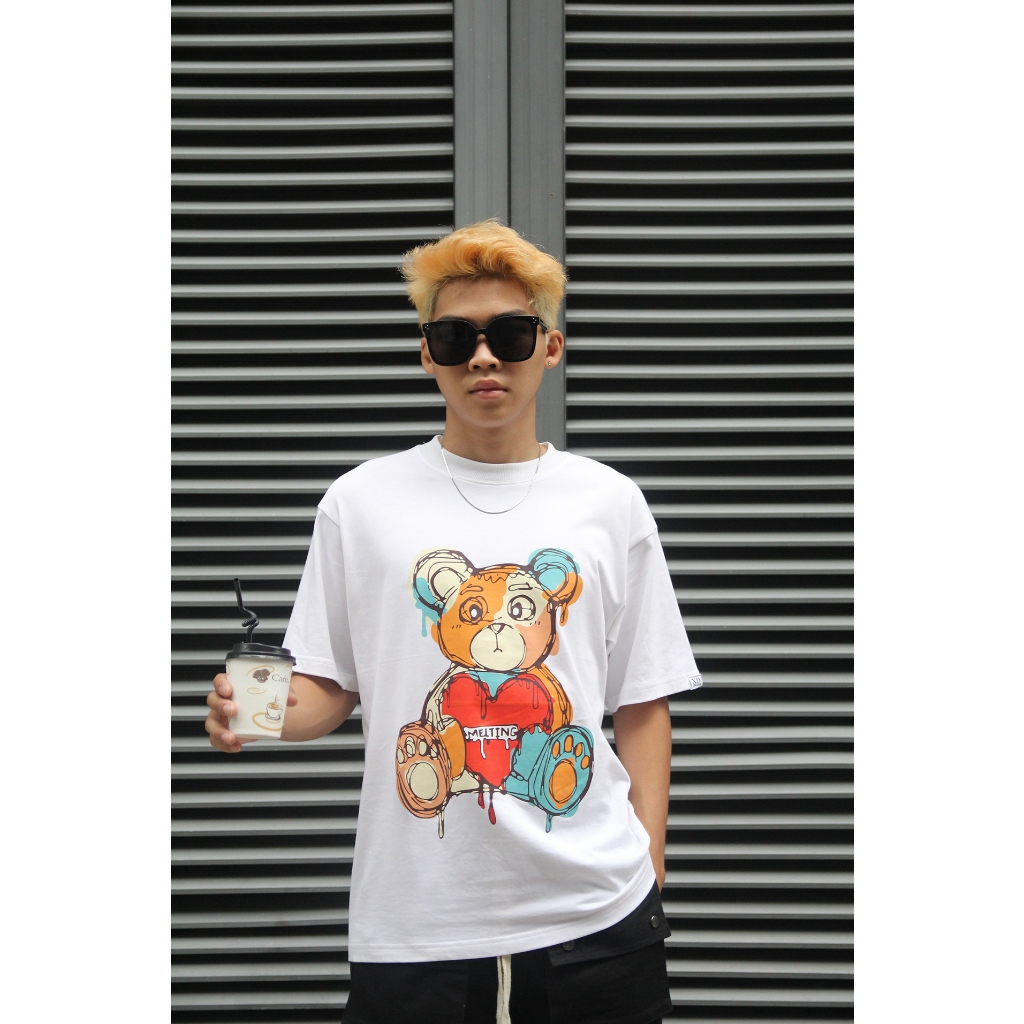 Áo thun The Xide áo phông unisex hình in form rộng chất cotton 2 chiều định lượng 250gr co giãn