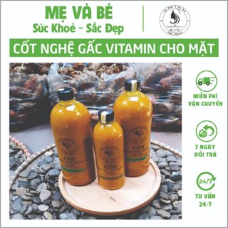 Cốt nghệ hạ thổ sau sinh , Cốt gừng nghệ gấc hạ thổ (CHO MẶT)