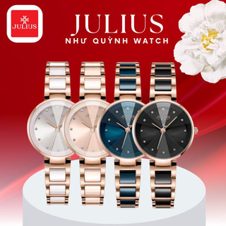 Đồng hồ nữ ja-1209 julius hàn quốc dây thép