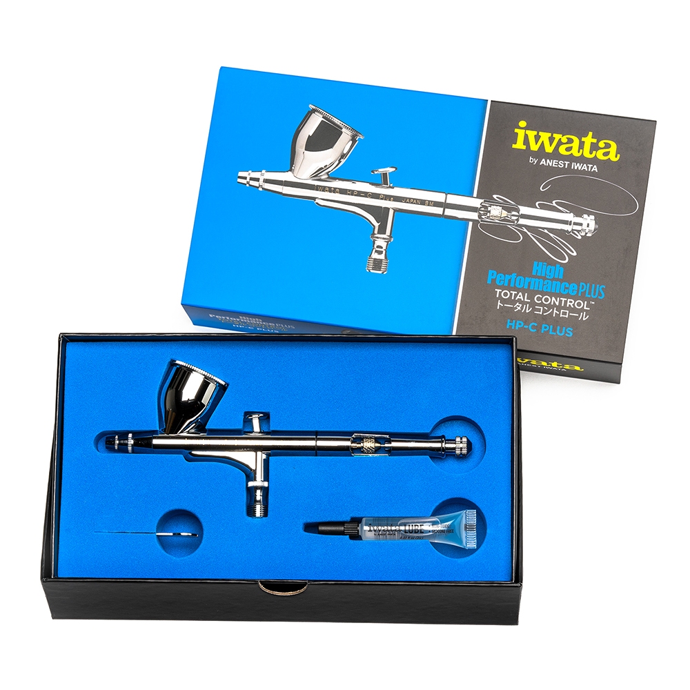 BÚT SƠN MÔ HÌNH / AIRBRUSH -  ANEST IWATA - HIGH PERFORMANCE PLUS HP-C PLUS HP-CP GRAVITY FEED DUAL 