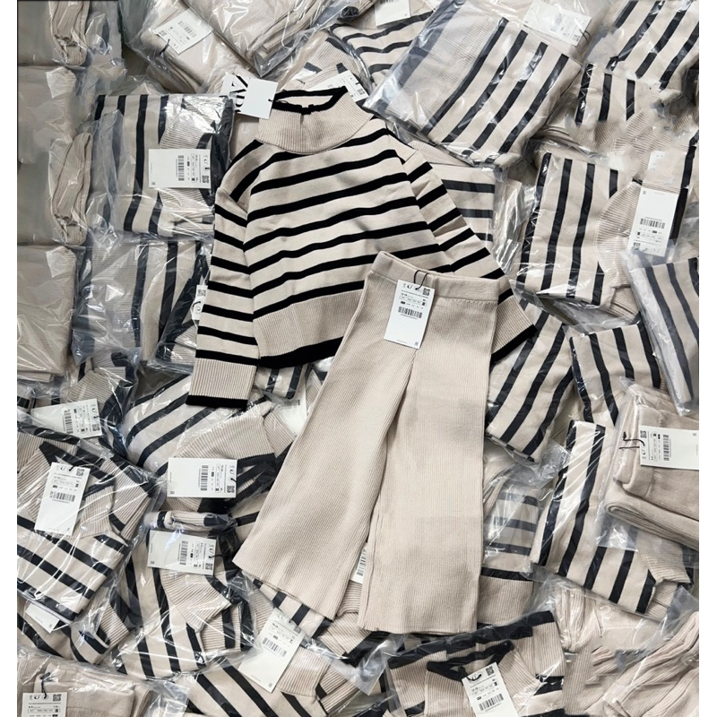 Set len kẻ cho bé gái ảnh thật