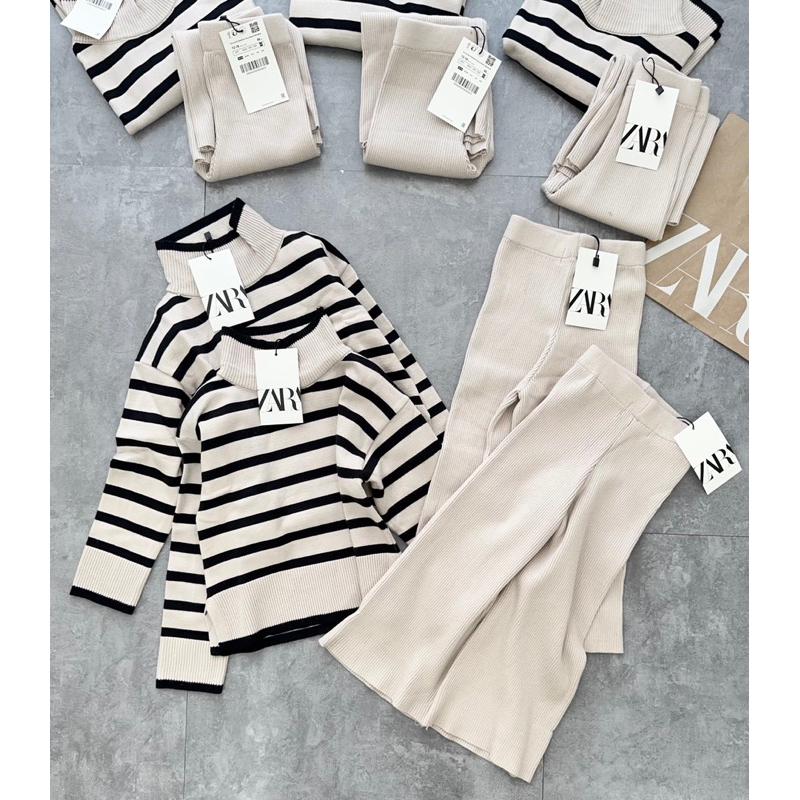 Set len kẻ cho bé gái ảnh thật