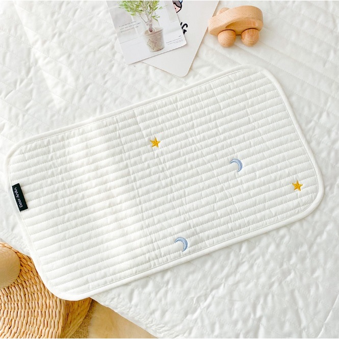 Tấm lót gối đầu cho trẻ sơ sinh thoáng khí phong cách Hàn Quốc Dear AnAn