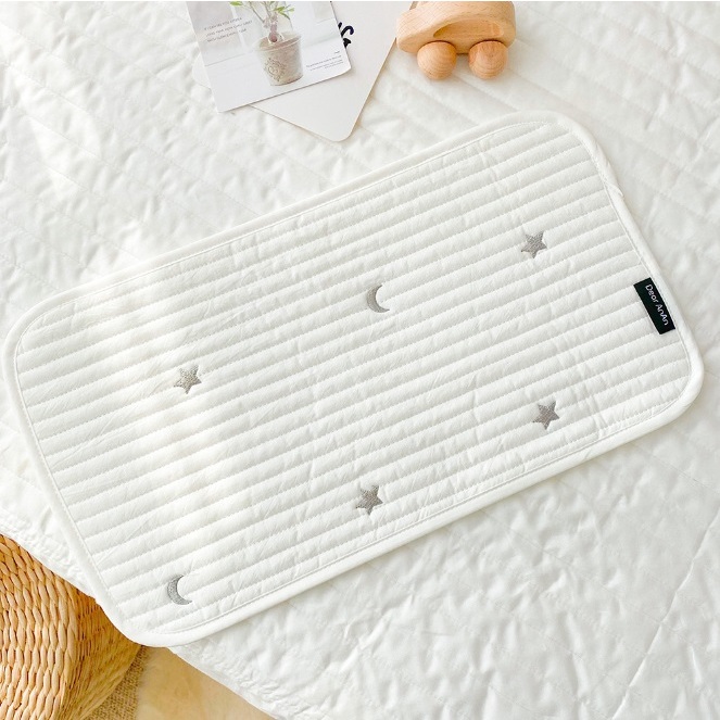 Tấm lót gối đầu cho trẻ sơ sinh thoáng khí phong cách Hàn Quốc Dear AnAn
