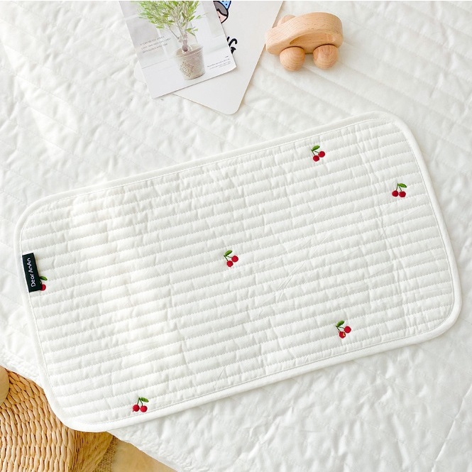 Tấm lót gối đầu cho trẻ sơ sinh thoáng khí phong cách Hàn Quốc Dear AnAn