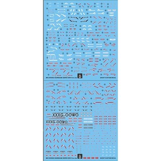 Decal nước MG Wing Zero Gundam EW ver.Ka