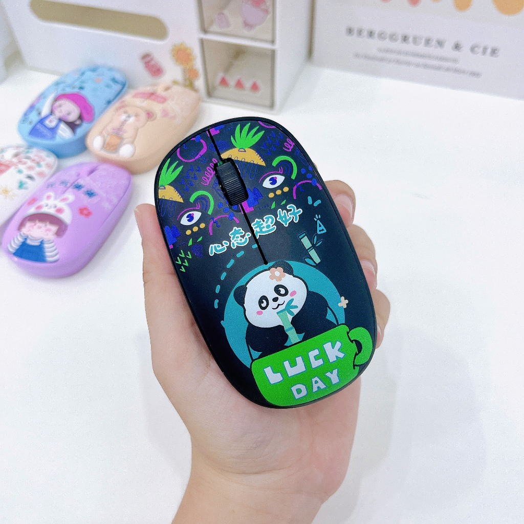 Chuột không dây kết nối bluetooth T9 kute nhiều hình